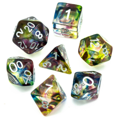 Northern Lights RPG Dice Set