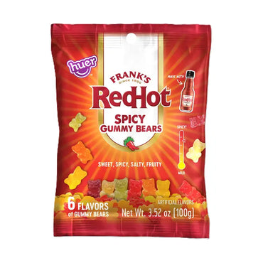 Frank's Redhot Spicy Gummy Bears 3.52oz