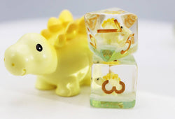 Stegosaurus RPG Dice Set