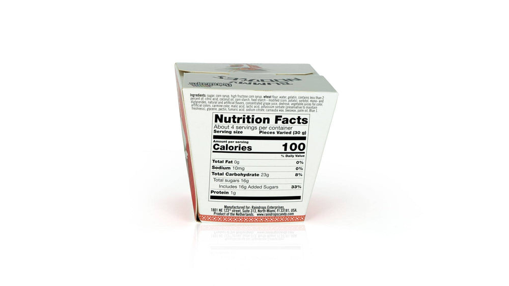 Raindrops Gummi Noodles, 3.88oz, 12ct Case