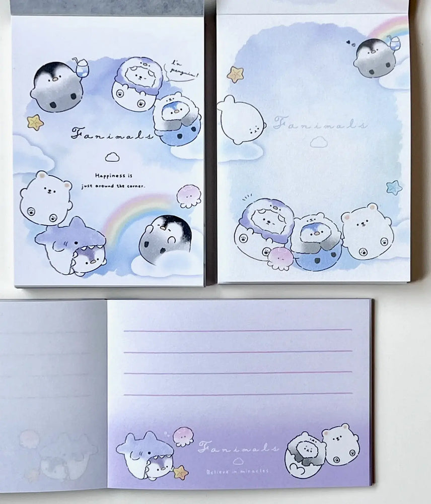 109606 Animal Rainbow Party Mini Notepad-10