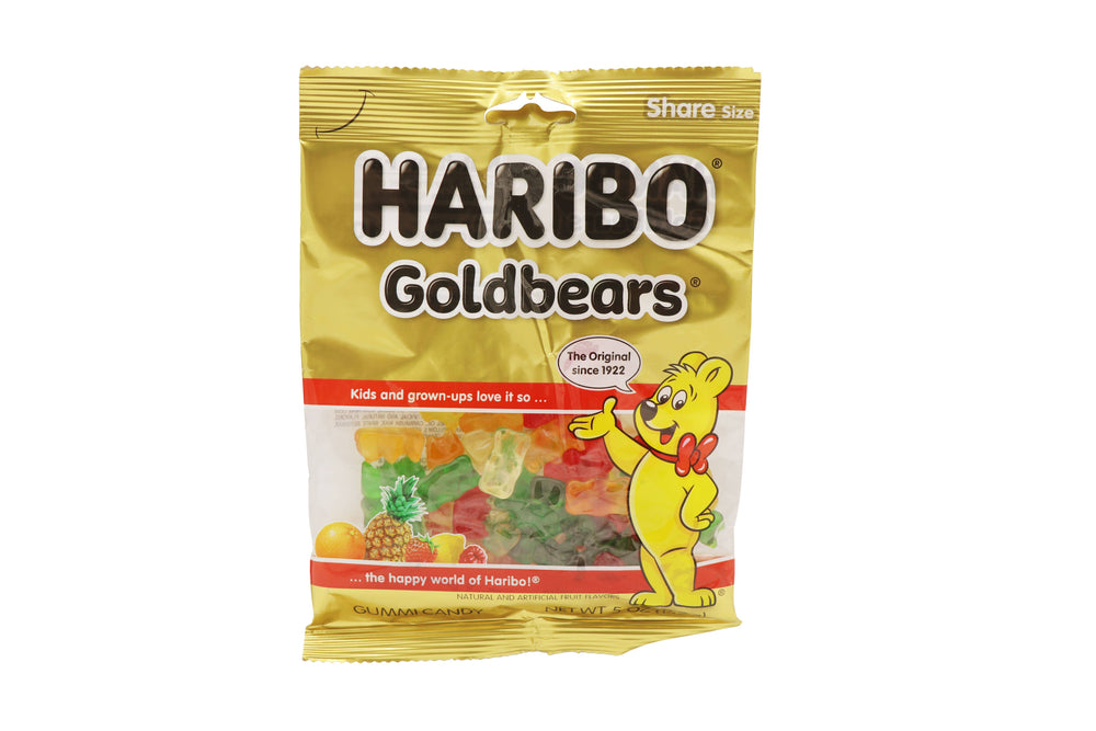 Haribo Gold Bears, 5oz, 12ct Case