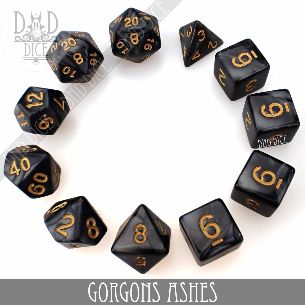 Gorgons Ashes 7 or 11: 11 Dice Set