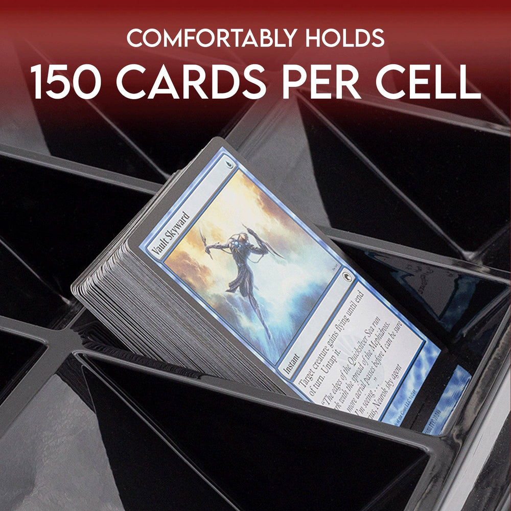 Toy Vault 15-Slot Card Sorting & Dealer Tray