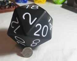 Big Foam Dice 4 inch D20's (11 colors) by Zucati: Full Kit (11 D20's)
