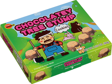 Chocolatey Tree Stump, 2.32oz,
