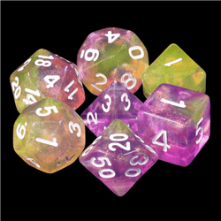 Lemon Jelly RPG Dice Set