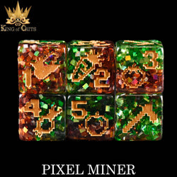 Pixel Miner - 11 Dice Set
