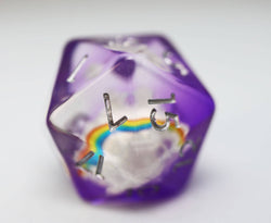 Double Rainbow RPG Dice Set