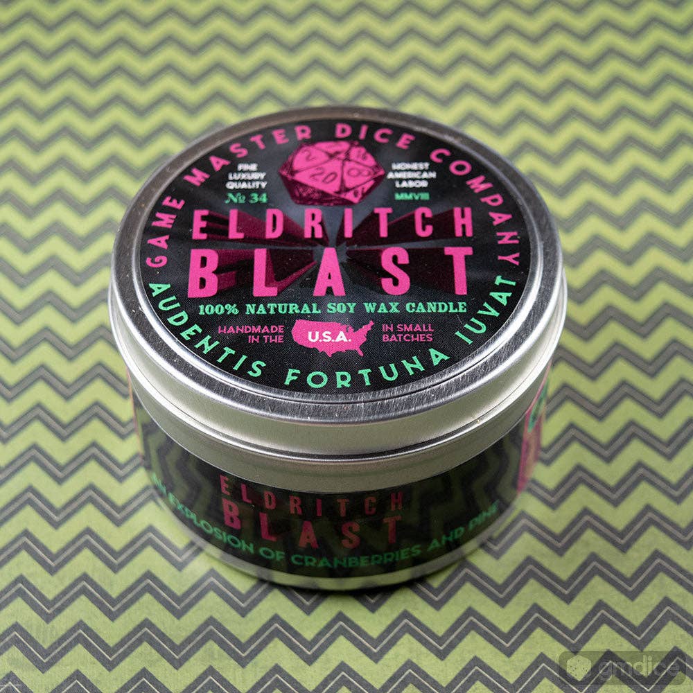 Eldritch Blast Gaming Candle: 8oz