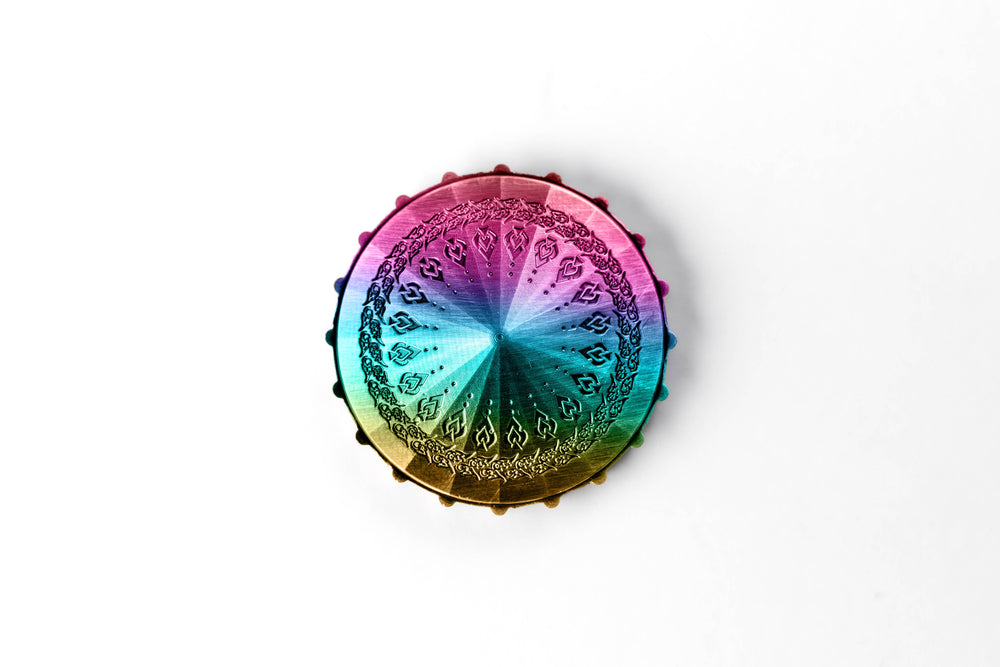 Metallic D20 Spinner: Antique Copper