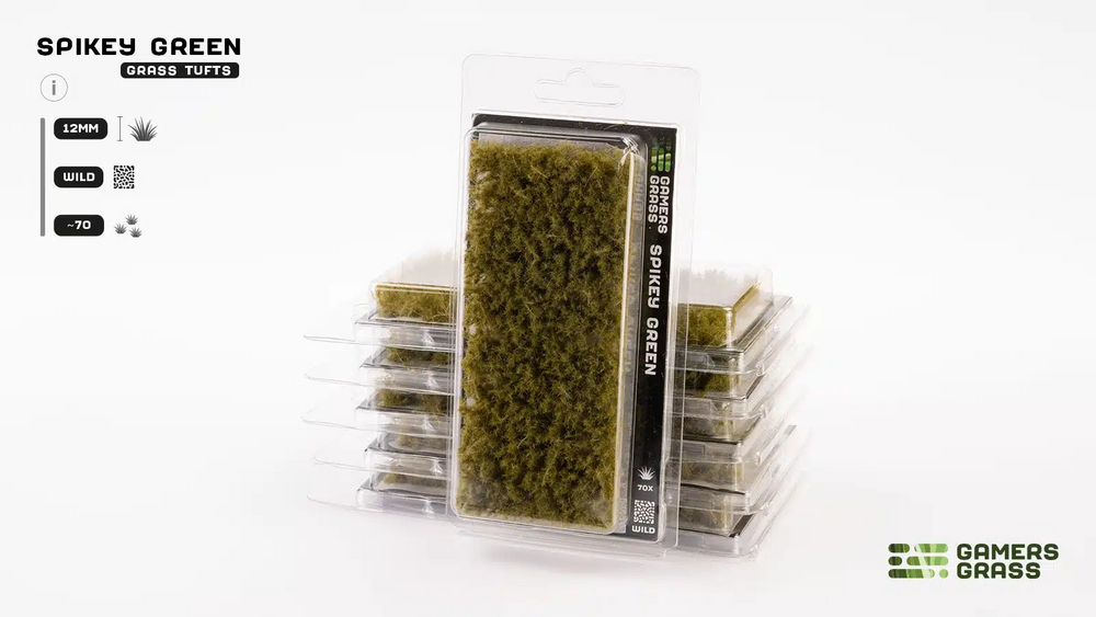GamerGrass Spikey Green (12mm)