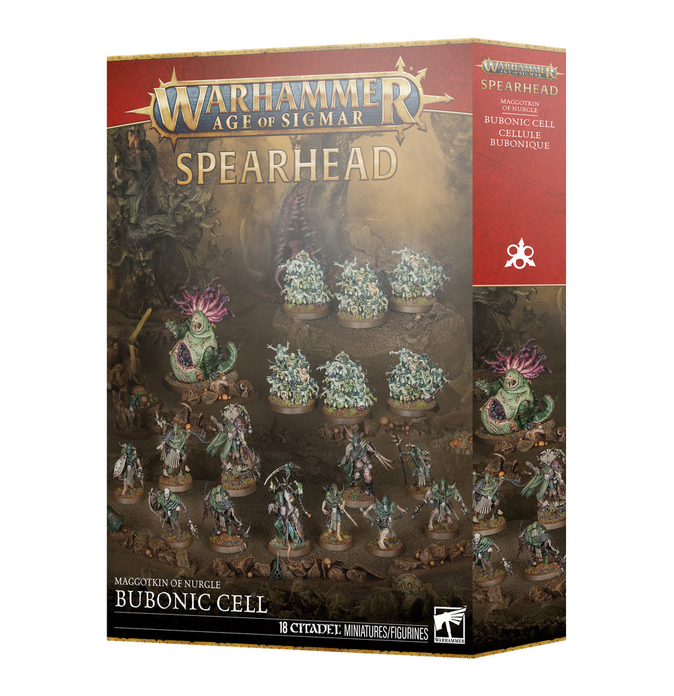 Age of Sigmar Spearhead — Maggotkin of Nurgle Bubonic Cell