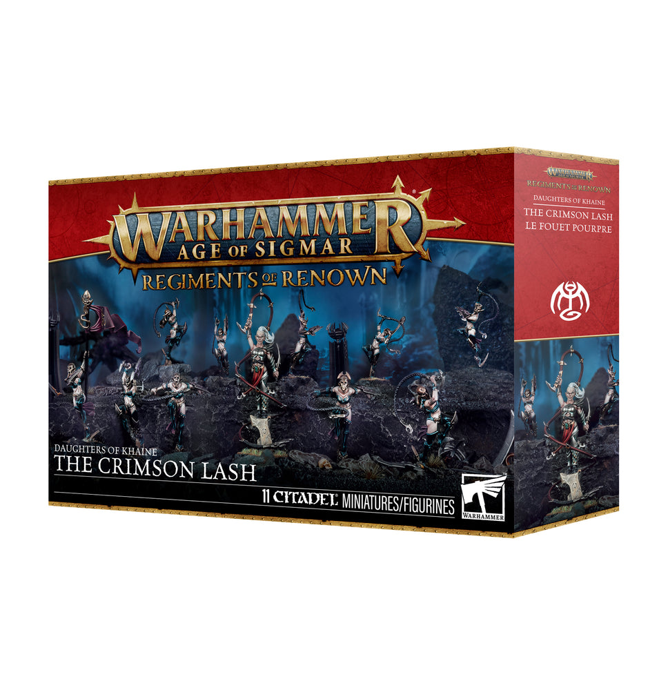 Daughters of Khaine Regiment of Renown: The Crimson Lash