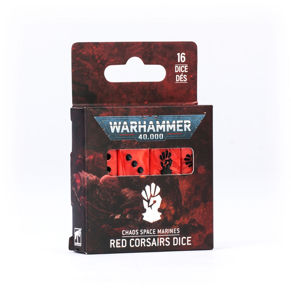 Chaos Space Marines Red Corsairs Dice