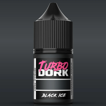 Black ICE Metallic Acrylic Paint 22ml Bottle