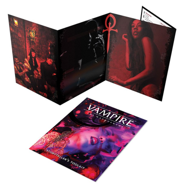Vampire The Masquerade RPG — Storyteller's Screen and Toolkit