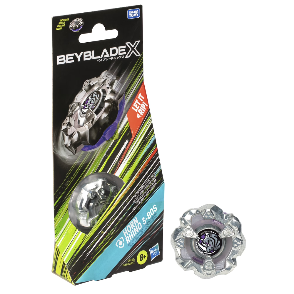 Beyblade X: Booster Pack - Horn Rhino 3-80S