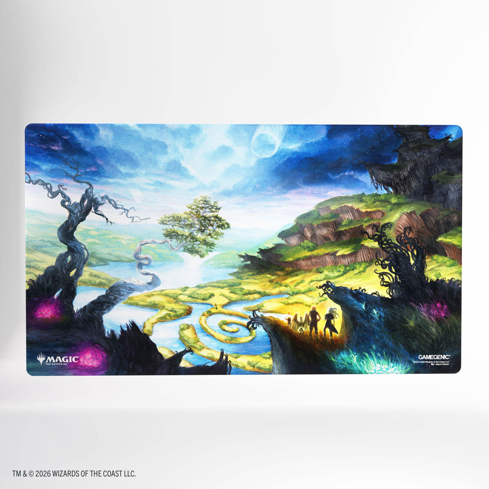Magic: The Gathering Lorwyn Eclipsed Shiny Playmat - Evolving Wilds