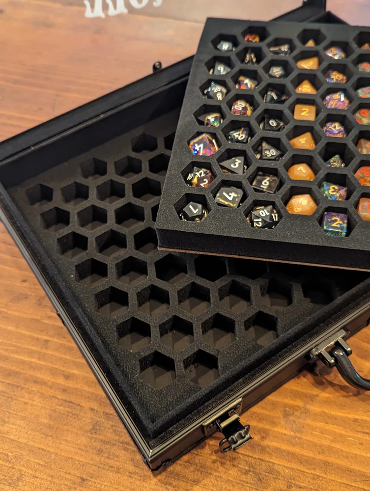 This Is How I Roll | 26 Set Capacity | Plexi Glass Chest of Hoarding Dice Display Case (Copy)