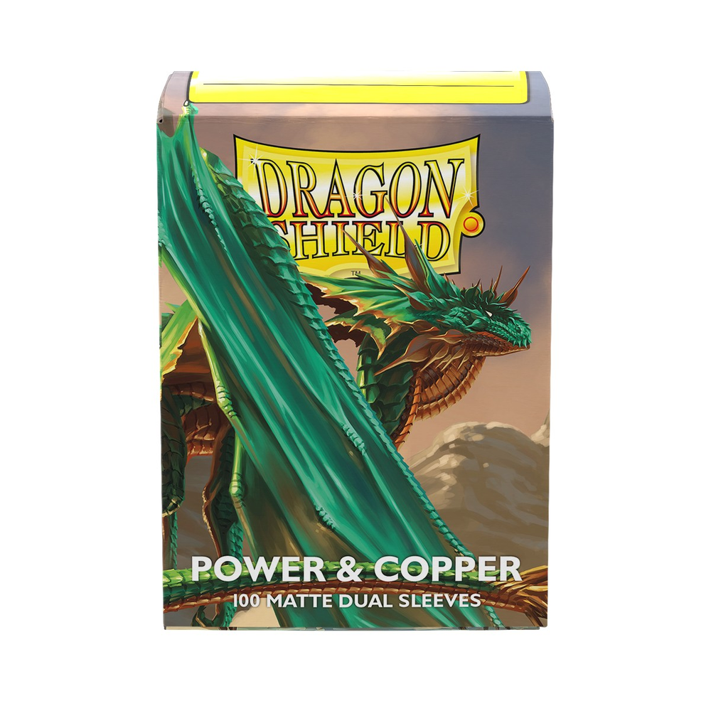 Dragon Shield Standard Dual Matte — Power and Copper