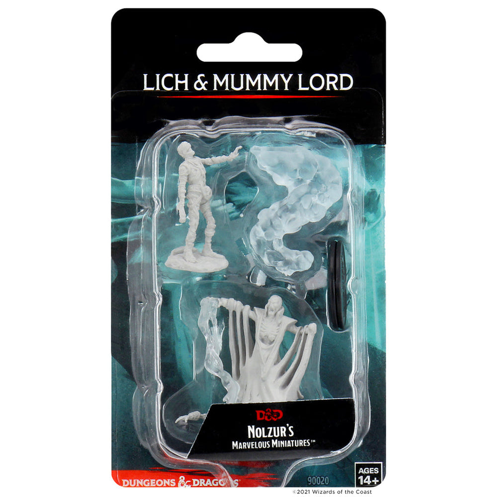Nolzurs Marvelous Miniatures — Lich & Mummy Lord