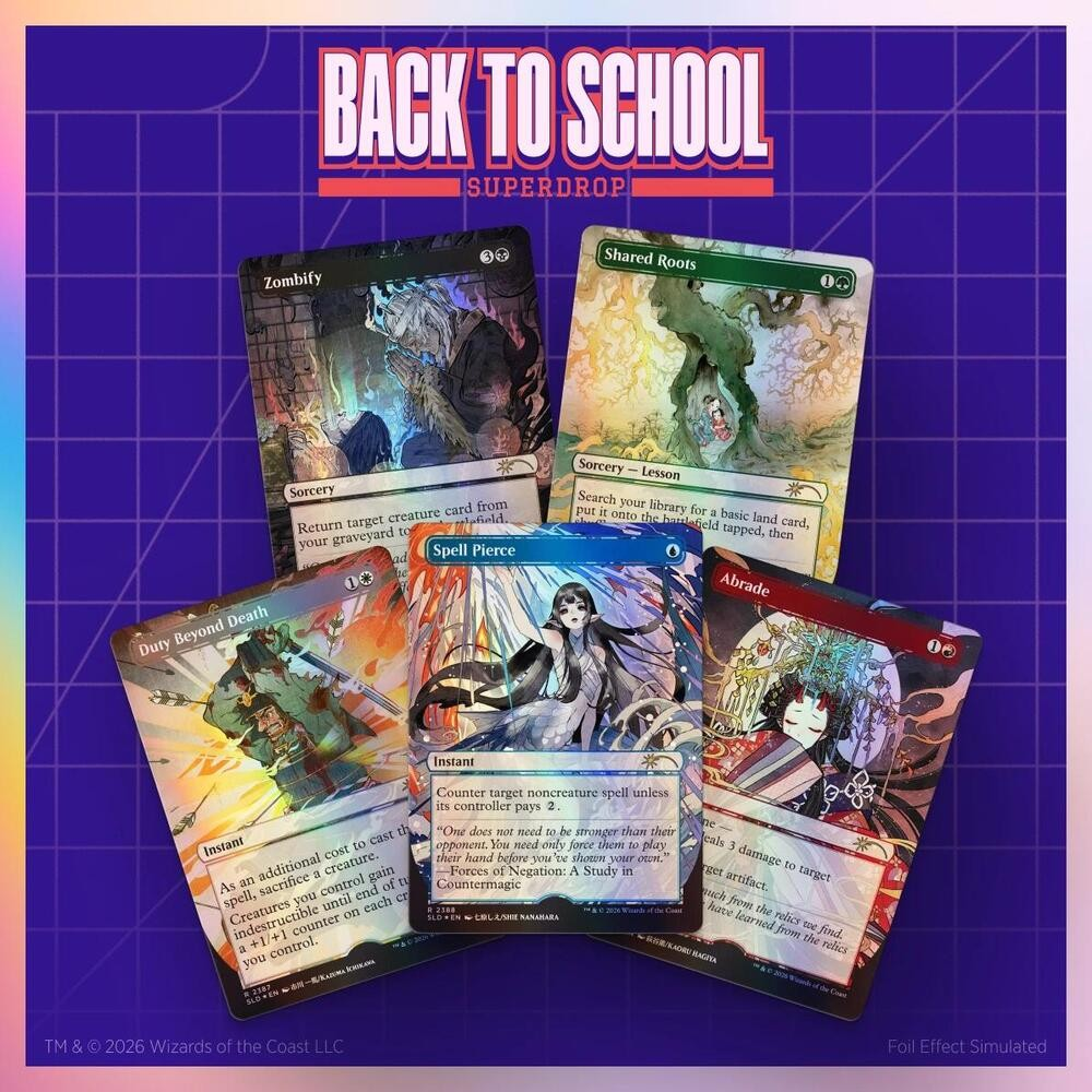 Secret Lair Drop: Return to Mystical Archive - Traditional Foil Edition - Secret Lair Drop Series (SLD)