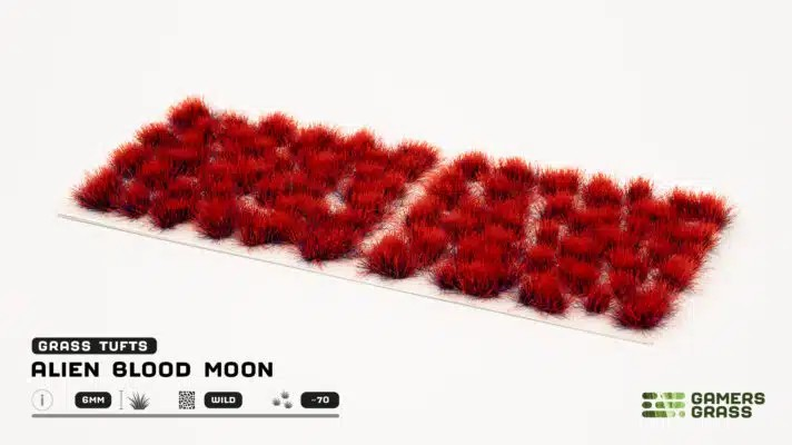 GamerGrass Alien Blood Moon Tuft (6mm)