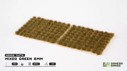 GamerGrass Mixed Green Tuft (6mm)