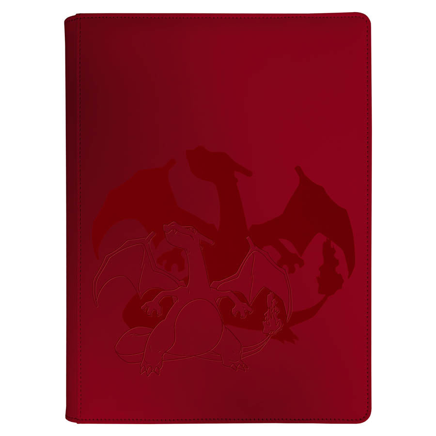 Pokémon Binder Elite Series 9-Pocket Zippered Pro-Binder - Charizard