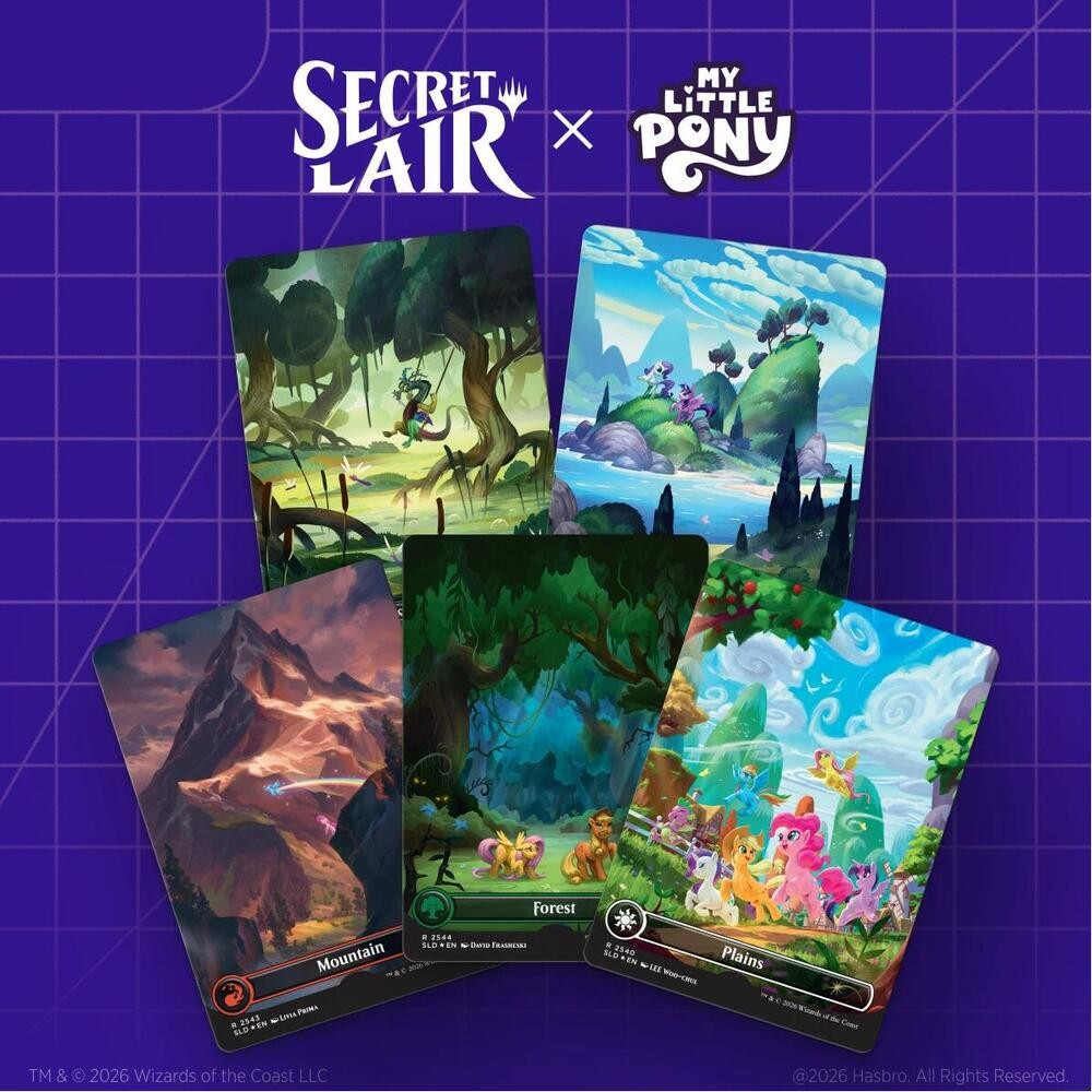 Secret Lair Drop: Secret Lair x My Little Pony: The Lands of Equestria - Non-Foil Edition - Secret Lair Drop Series (SLD)