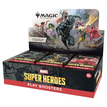 Magic The Gathering - Marvel Super Heroes Play Booster Display (Pre-Order)