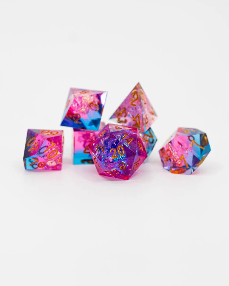 Drider's Remorse | 7 Piece Sharp Edge Dice Set