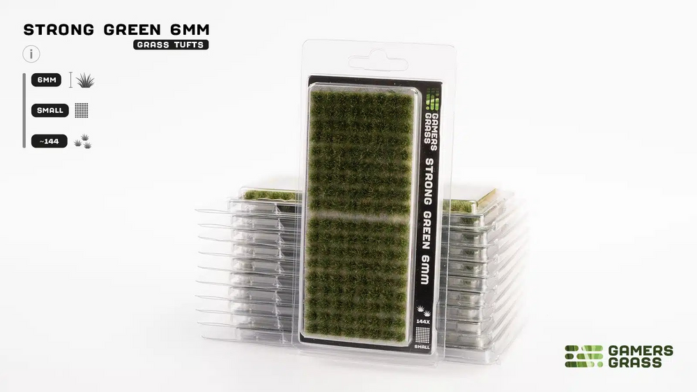 GamerGrass Strong Green Tuft (6mm)